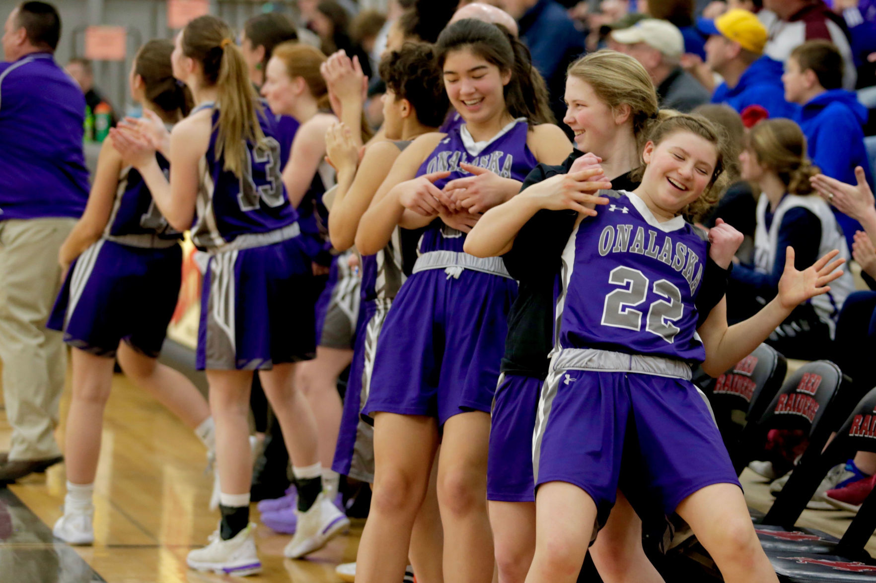 High school girls basketball - New Richmond vs Onalaska